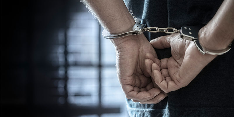 Man in Handcuffs