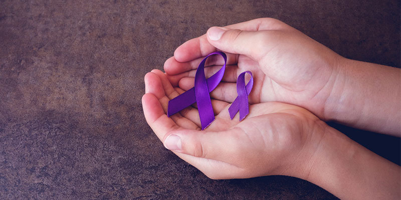 Sexual Abuse Purple Ribbon